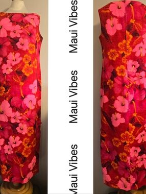 VTG💫Hawaiian Maxi Dress L